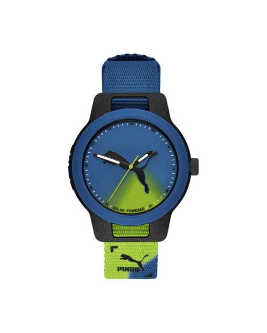 Blue puma watch sales