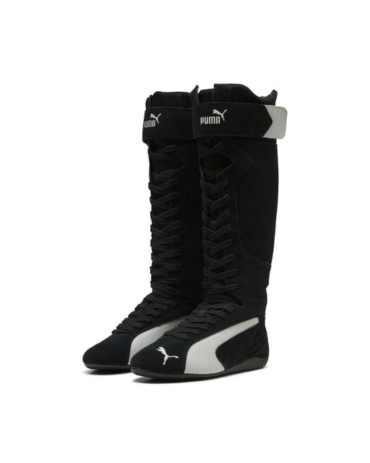 PUMA Black Speedcat Boot Knee-High Boots