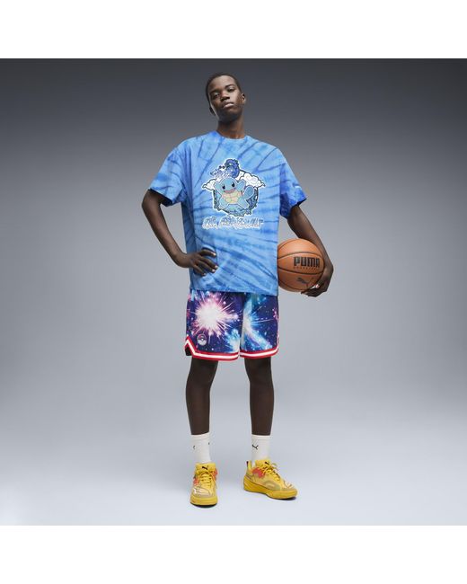 PUMA Blue X PokãMon Squirtle Oversized T-Shirt for men