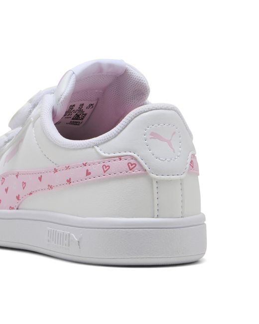 PUMA White Smash 3.0 Hearty Sneakers Kids