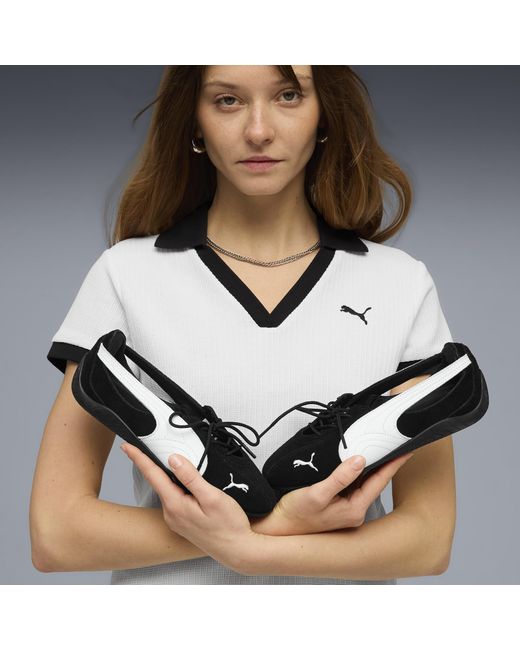 PUMA Black Speedcat Nova Ballet Sneakers
