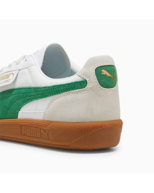 PUMA Palermo Leather Sneakers Schuhe in Green für Herren