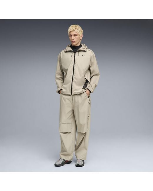 PUMA Tech Relaxed Trainingsjacke Herren, Kleidung in Natural für Herren