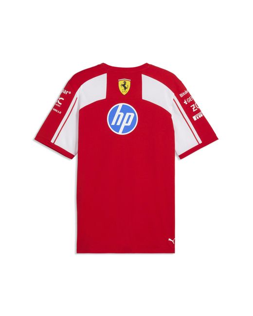 PUMA Red Scuderia Ferrari Hp Replica T-Shirt