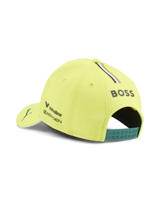 PUMA Yellow X Aston Martin Aramco F1 Team Replica Alonso Baseball Cap