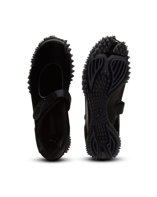 PUMA Black Mostro Fey Satin Sneakers