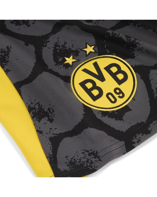 Shorts Kidsuper X Borussia Dortmund Da Uomo, Sport, Nero/Faster Giallo di PUMA in Gray da Uomo