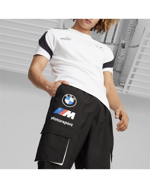 Pantalon De Sports Automobiles Cargo Bmw M Motorsport PUMA pour homme en coloris Black