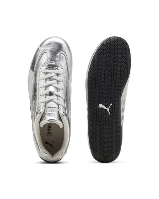 PUMA White Speedcat Sneakers