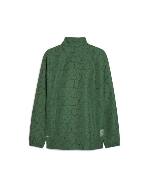 PUMA X Tmnt Tech Relaxed Trainingsjacke Herren in Green für Herren
