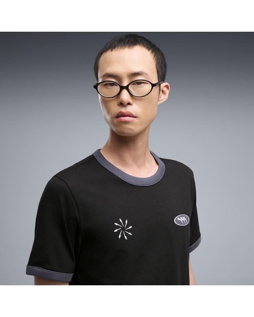 PUMA Black Future..Archive Ringer T-Shirt for men