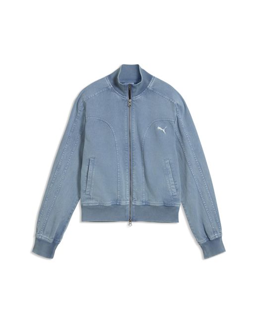 PUMA Blue Future..Archive Washed Twill Short Jacket
