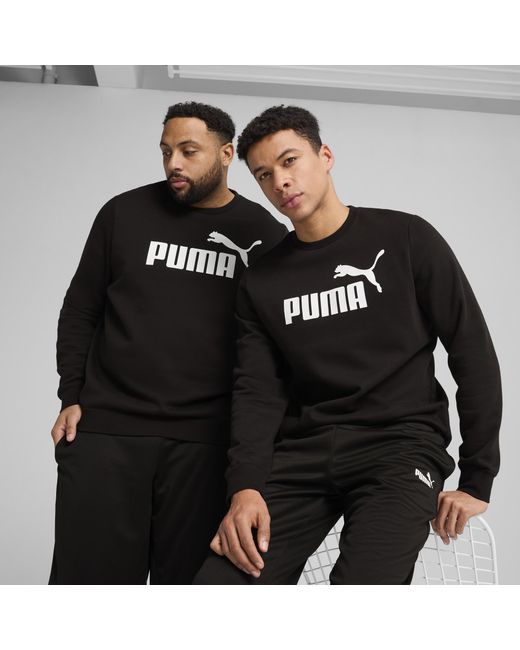 Sudadera Essentials Con Logo N.º 1 Para Hombre, Negro PUMA de hombre de color Black