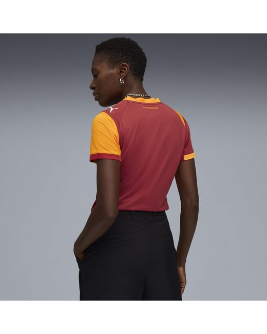 PUMA Galatasaray Sk 25/26 Thuisshirt Voor Rood/Oranje, Maat in het Orange