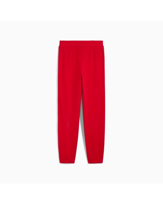 PUMA Red Scuderia Ferrari Hp Race Sweatpants for men