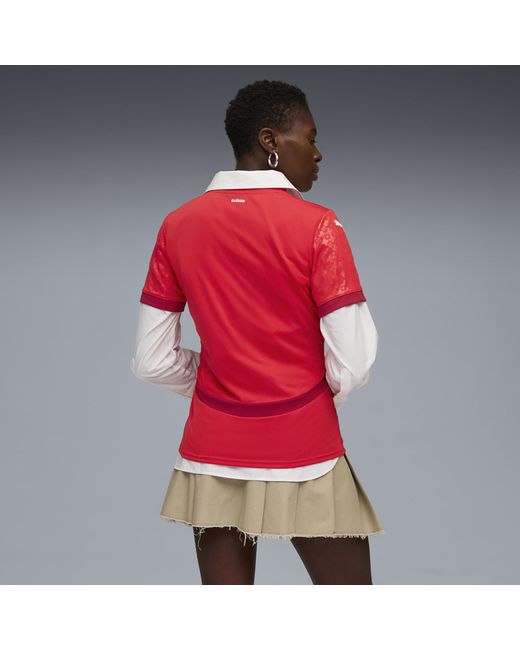 PUMA Red Schweiz Frauen-Team 2025 Heimtrikot Damen, Accessoires