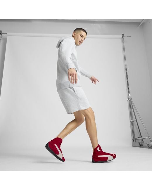 PUMA Speedcat Mid Sneakers in Red | Lyst
