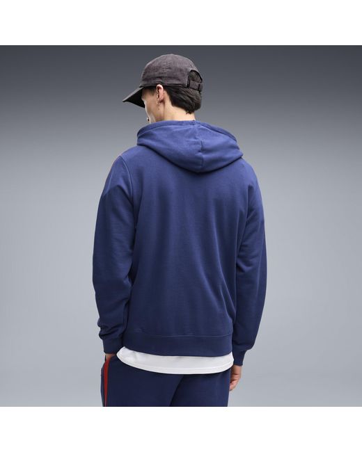 PUMA Blue Elevated Essentials Hoodie Shoes for men