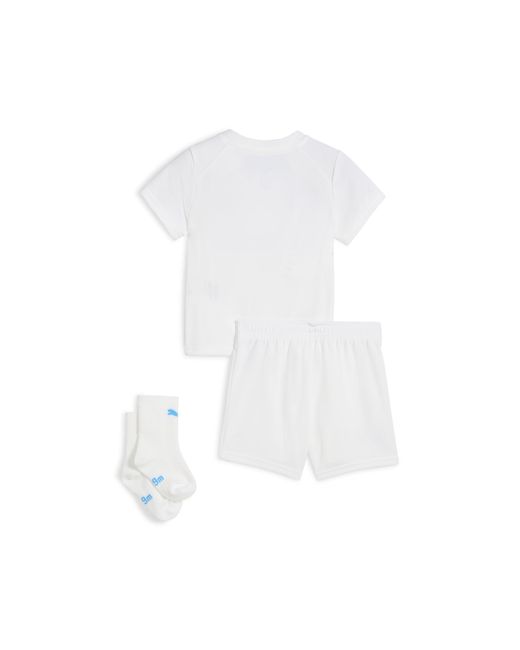 PUMA Blue Olympique De Marseille 25/26 Home Babykit Toddler, Kleidung, /Azure