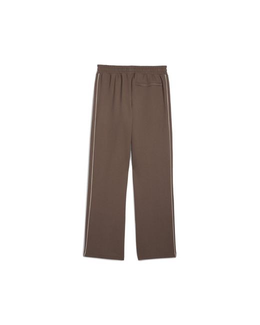 PUMA Brown T7 Track Pants for men