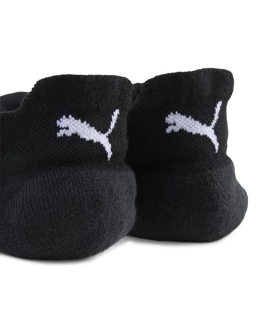 PUMA Black Sneaker Socks 2 Pack