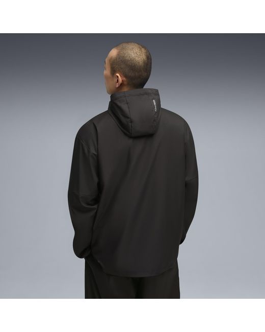 PUMA Black Tech Relaxed Track Jacket for men