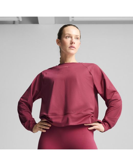 PUMA Red Cloudspun Midlayer Jacket