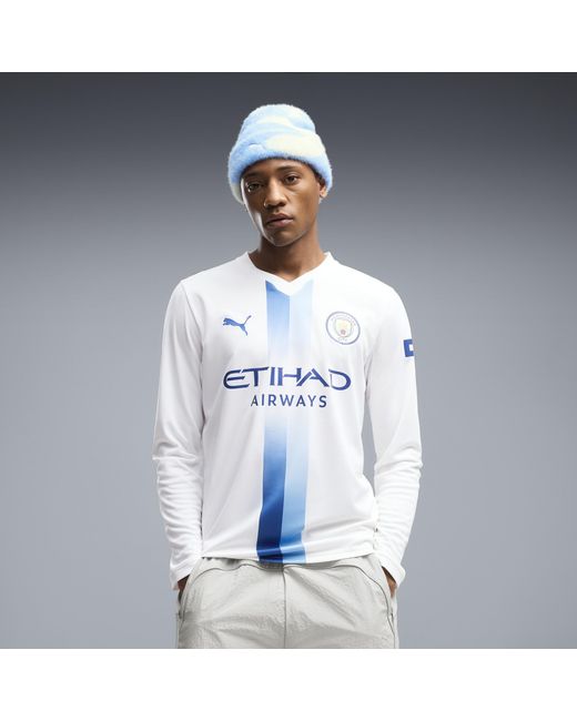 PUMA Blue Manchester City 26/27 Third Long Sleeve Jersey for men
