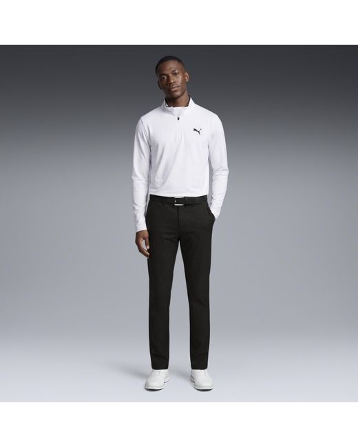 PUMA White Cloudspun Tech Tour Golf Jacket for men