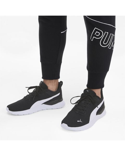 PUMA Black Anzarun Lite Trainers for men