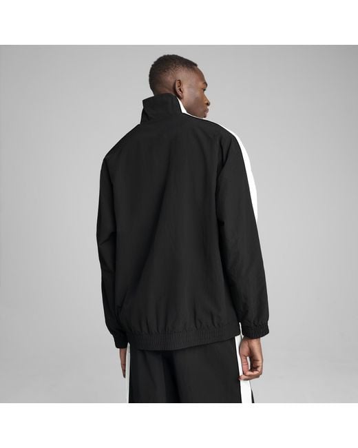 PUMA Black T7 Oversized Track Jacket