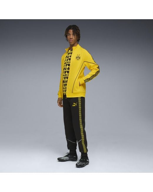 PUMA Black Bvb King Anthem Football Pants for men