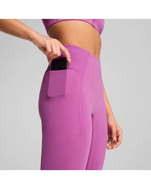 PUMA Shapeluxe Legging Met Hoge Taille Voor in het Pink