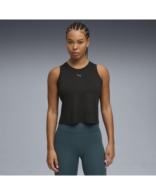 PUMA Black Cloudspun Training Tank Top