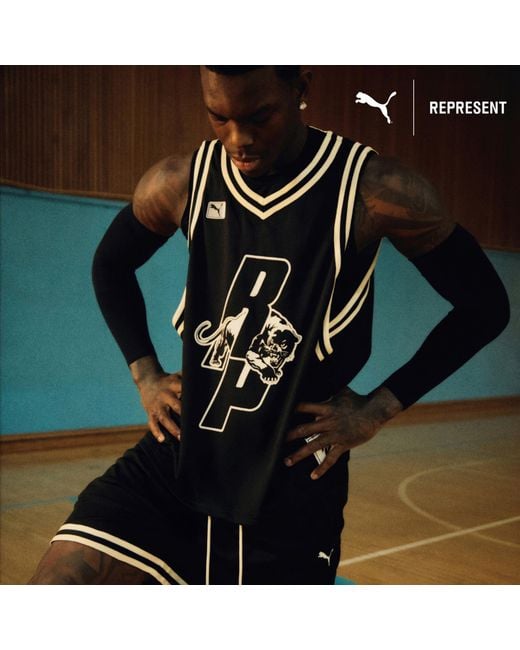 PUMA Black X Represent Jersey for men