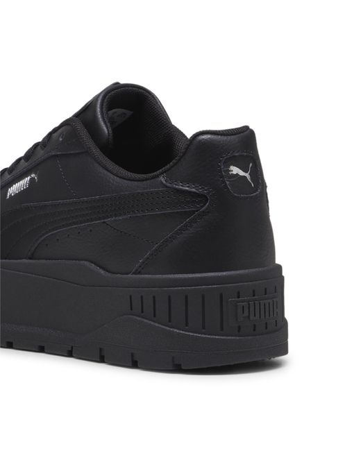 PUMA Black Karmen Ii Leather Sneakers