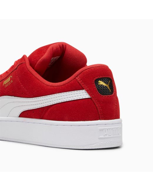 PUMA Scuderia Ferrari Suede Xl Sneakers in het Red