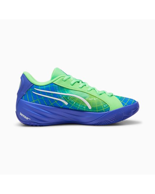 Chaussures De Basketball All-pro Nitro Marcus Smart PUMA en coloris Blue