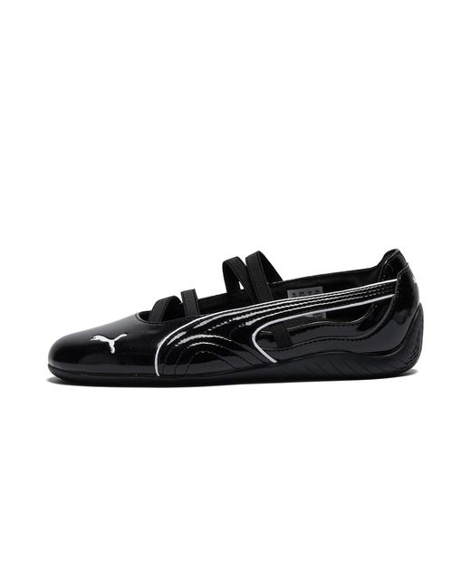 PUMA Black Speedcat Ballet Glossy Shoes