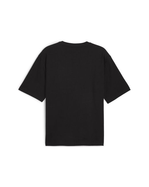 PUMA Black Wardrobe Ess Boxy T-Shirt for men