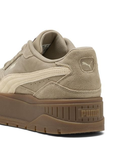 PUMA Brown Karmen Ii Idol Suede Sneakers