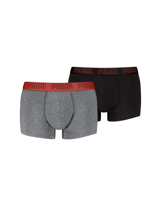 Bermudas Para Hombre (Paquete De 2) Ropa, Gris PUMA de hombre de color Gray