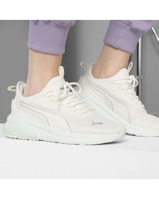 PUMA White Amplifier Sneaker