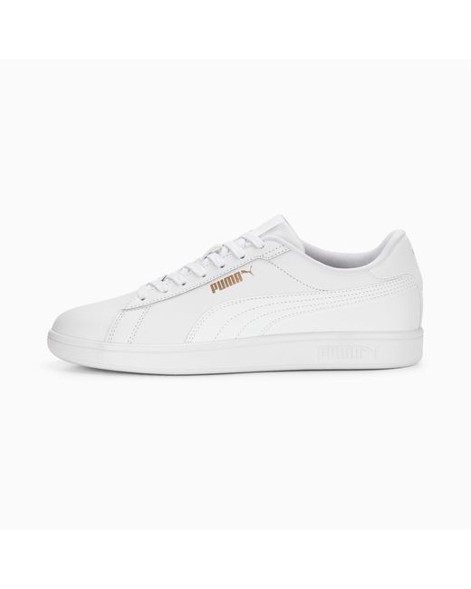 PUMA White Smash 3.0 L Trainers