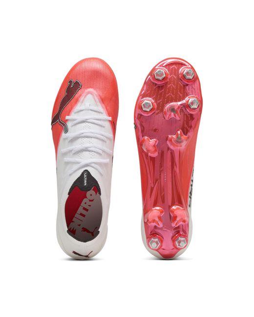 PUMA Red Ultra Nitro 7 Ultimate Mxsg Football Boots