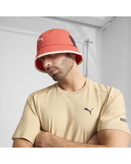 PUMA Red Principle 2.0 Bucket Hat
