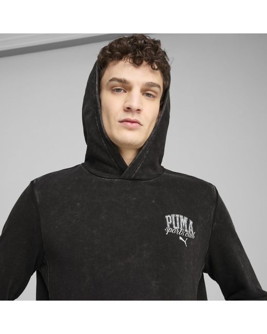 PUMA Black Class Pack Washed Hoodie for men