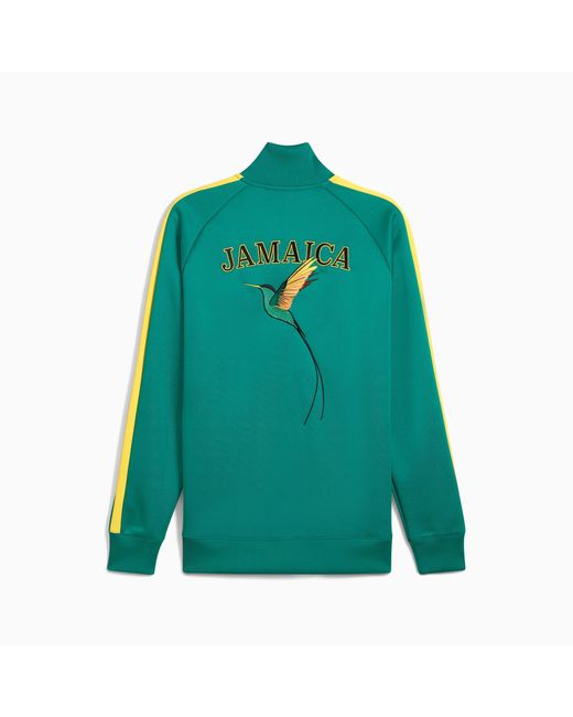 PUMA Green X Jamaica T7 Always On Track Jacket Highlands/Jamaica for men