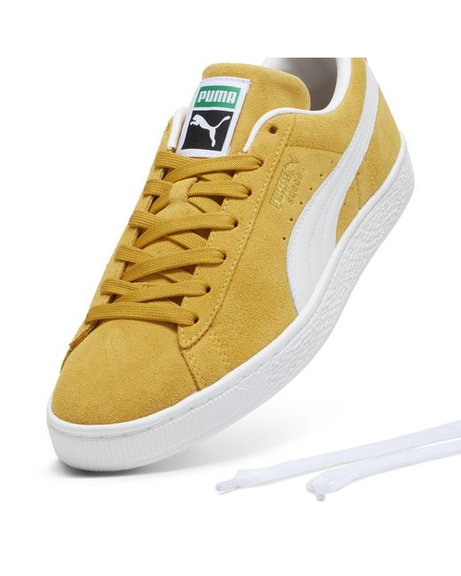 PUMA Yellow Suede Classic Sneakers