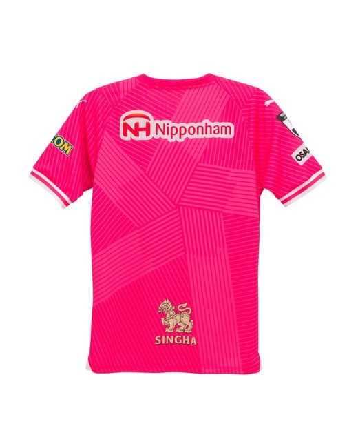 PUMA Cerezo Osaka 24/25 Short Sleeve Jersey in Pink for Men | Lyst UK